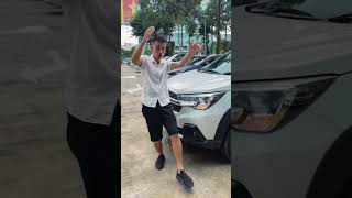 Dance Car  Su Hào nhảy múa theo tiếng còi xe oto shorts [upl. by Ahseele]