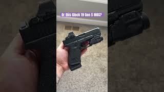 Canik Mete MC9 or Glock 19 Gen 5 MOS 😳 canik glock [upl. by Eidson]