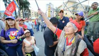 Venezuela soutien à Chavez avant le scrutin du 26 septembre [upl. by Esoj]