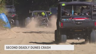 Man injured in previous crash at Silver Lake Sand Dunes reacts to fatal holiday weekend crash [upl. by Yelnet]