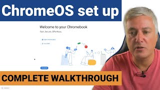 How to set up a Chromebook for the first time  Complete walkthrough [upl. by Eybbob]