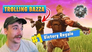 Trolling my Friend in Fortnite ft BazzaGazza  Fortnite Battle Royale [upl. by Mcgurn]