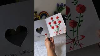 Bloom card 🏵️ shorts diy fyp [upl. by Vaclava87]