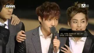 720p131122 EXO Album of the year  MAMA 2013 [upl. by Selle159]