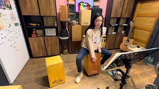 理想混蛋 Bestards【離開的一路上 Farewell】木箱鼓 愛將系列 雅瑄 YaHsuan MrOne Cajon Cover 完整版 [upl. by Rhoads401]