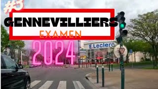 3 PARCOURS DEXAMEN DU PERMIS B 🚦🚗🚦 GENNEVILLIERS [upl. by Hannahs]