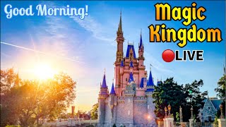 🔴LIVE Good Morning MAGIC KINGDOM Tiana’s Bayou Adventure amp More Disney World Live Stream disney [upl. by Sucramej]