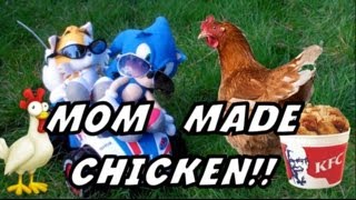 Sonic amp Tails MOM MADE CHICKEN VanossGaming amp W1LDC4T43  GTA 5 Mom Made Chicken PARODY [upl. by Assirrac94]