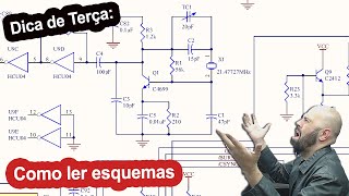 Como ler esquemas eletrônicos [upl. by Nanete]