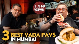 MUST TRY VADA PAVS IN MUMBAI  MUMBAI STREET FOOD  KUNAL VIAJAYAKAR [upl. by Aiza288]