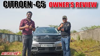 20000kms Citroen C5 Aircross Owner’s Review  Best SUV in the segment [upl. by Laural]