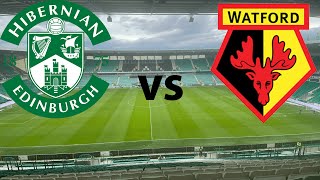 Hibernian vs Watford  Preseason Friendly  202425 [upl. by Neetsyrk]