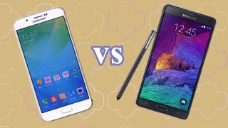 Samsung Galaxy A8 vs Samsung Galaxy Note 4  Quick Look [upl. by Fridlund]