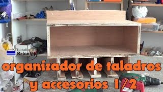 Cómo hacer un organizador de taladros y sus accesorios 12 [upl. by Charles484]