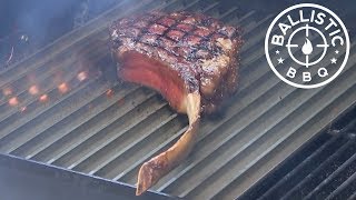 The Best Way To Cook A Tomahawk Ribeye  How To Cook a Cowboy Cut Steak [upl. by Acinemod923]