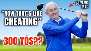 80 Year Old Golfer Aims To Hit Driver 300 Yards [upl. by Pardner110]