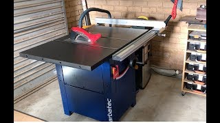 Carbatec TSC250H Table Saw [upl. by Alegnad]