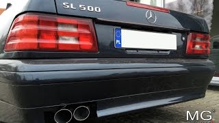 MercedesBenz SL500 R129 w MGmotorsportpl exhaust [upl. by Alben754]