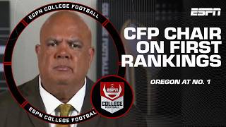 CFP committee chair explains why Ohio State is ranked above Georgia  ESPN College Football [upl. by Anoj]