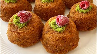 Bu Tatlıya Hayran Kalacaksınız Garanti Veriyorum👌🏻😍Kadayıflı Muffin Tatlısı👉🏻BERA TATLİDUNYASİ [upl. by Sanger]