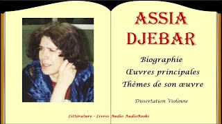 Assia Djebar la première auteure nordafricaine élue à lAcadémie française [upl. by Yehudit264]