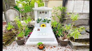 Tombe de Frank ALAMO cimetière du Père Lachaise Paris [upl. by Sidras79]