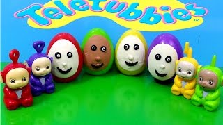 Play Doh Surprise Eggs Teletubbies Toys Unboxing [upl. by Eli]