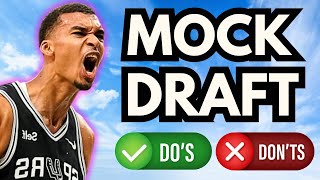 Way Too Early NBA Fantasy Basketball Mock Draft  7th Pick  12 Team POINTS LEAGUE 20242025 [upl. by Kassab]