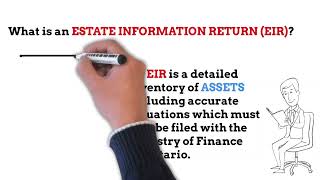 Estate Information Return EXPLAINED  EIR  EIR MEANING  Estate Information Return DEFINITION  EIR [upl. by Ettenyar]