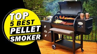 Best Pellet Smoker Grills 2021  Top 5 Reviews amp Buying Guide [upl. by Hanae]