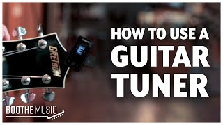 How To Use A Guitar Tuner  DAddario Eclipse Tuner [upl. by Sldney]