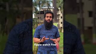 Apple watch ⌚️ free at संस्कृति सेल्स siwan siwan song sorts apple [upl. by Mashe]