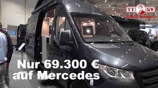 Wie gut ist der Hymer Free S600 Kastenwagen Van mit Aufstelldach ab 69300 Euro auf Mercedes [upl. by Yht885]