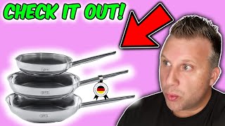 Watch BEFORE Buying The Gipfel 3 Stainless Steel Frying Pan Set [upl. by Ygief]