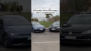 Diferențele dintre Volkswagen Golf 7 şi Golf 8 facelift [upl. by Ronny148]