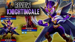 LA MEJOR ATACANTE  KNIGHTINGALE LV 150 Combates PvP  Monster Legends [upl. by Ydaf]