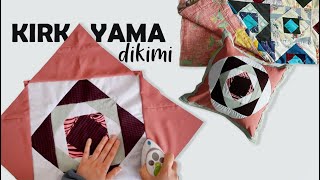 En Kolay Kırkyama Dikimi  Patchwork Sewing Tutorial [upl. by Malas876]