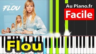 Flou Angèle Piano Facile Tutorial Karaoké paroles [upl. by Naitirb125]