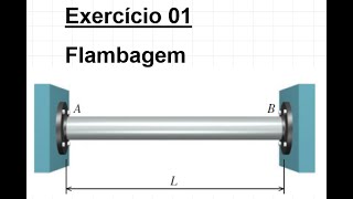 Exercício 01 Flambagem com extremidades engastadas [upl. by Aldarcie652]