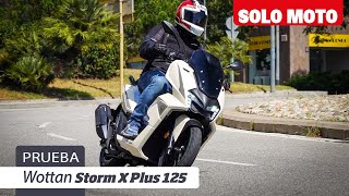 Wottan Storm X Plus 125  Prueba  Review en español [upl. by Liemaj]