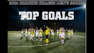 2024 Roanoke College Mens Soccer Top Goals [upl. by Catha]