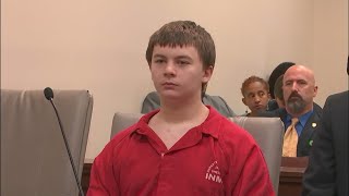 Moment Aiden Fucci learns he will spend the rest of life in prison for murder of Tristyn Bailey [upl. by Nnaytsirk270]