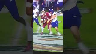 Jordan Travis breaks leg football flstate [upl. by Chastity]