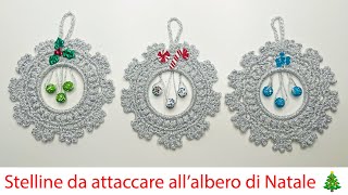 Stelline alluncinetto da attaccare all’albero di Natale [upl. by Haff531]