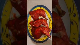 Poulet tandoori quotchicken tandoori shortvideo recette cuisine food [upl. by Hedvah630]