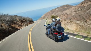 2021 Honda Gold Wing Tour DCT Review  MC Commute [upl. by Eimac845]