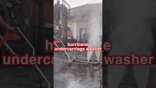 How to clean cars underbody by Hurricane undercarriage pressure washer CBT02 tictakone carwash [upl. by Golter]