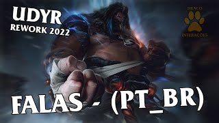 UDYR REWORK 2022 FALAS  DUBLADO  PTBR [upl. by Skrap]