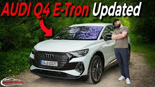 Audi Q4 ETron 55 Sportback 2024  More Power More Range and Faster Charging  Better [upl. by Sikram142]