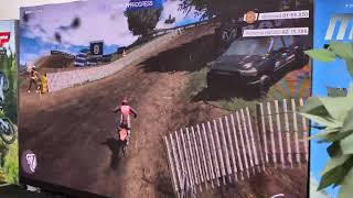 NEW MXGP 24 game  early gameplay [upl. by Einnok]